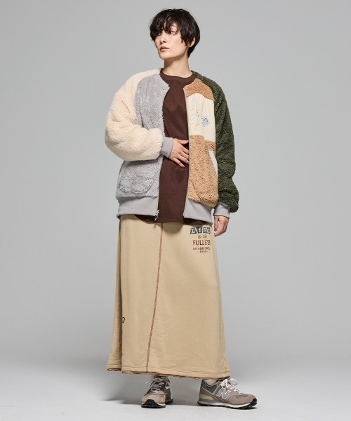 KRIFF MAYER Lady's Collection（クリフメイヤーレディースコレクション）の「【2WAY・リバーシブル】ノーカラーひっくりジャケット（ノーカラージャケット・レディース・ブルー/セージグリーン/その他6/カラフル/その他5/ベージュ・LARGE/MEDIUM）」の20枚目の写真