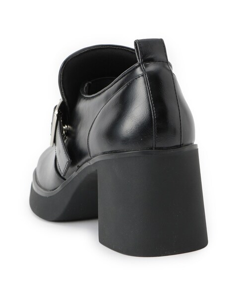 ESPERANZA（エスペランサ）の「スクエアトゥベルトアンクルローファー（パンプス・レディース・ブラック/ブラウン系・S/M/L/LL）」の11枚目の写真