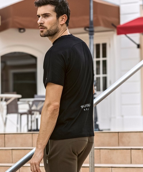 1PIU1UGUALE3  RELAX （ウノピゥウノウグァーレトレ リラックス）の「1PIU1UGUALE3 RELAX(ウノピゥウノウグァーレトレ リラックス)【ミッキーマウス】グラデーションラインストーン半袖Tシャツ（Tシャツ/カットソー・メンズ・ホワイト/ブラック・S/M/L/XL/XXL）」の11枚目の写真