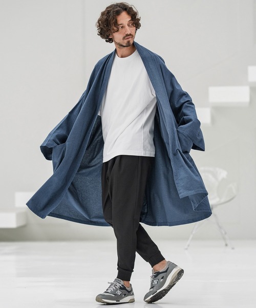 CAMBIO(カンビオ)の「mp13861-Brushed Lining Slacks Fabric Jogger Pants ジョガーパンツ(その他パンツ・メンズ・チャコールグレー/ブラック/ベージュ/ブラウン・S/M/L)」の10枚目の写真