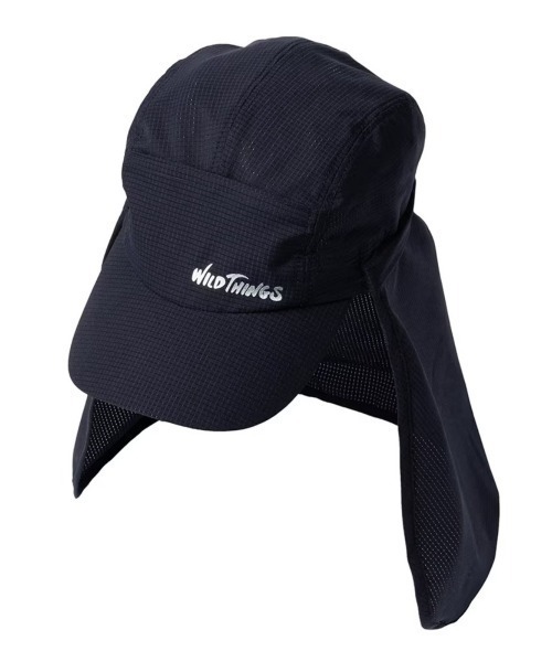 WILD THINGS（ワイルドシングス）の「WILD THINGS BREATHABLE SUNSHADE CAP（ワイルドシングス ブリーザブル サンシェイド キャップ）（キャップ・メンズ・ブルー系/グレー系/ダークネイビー・FREE）」の2枚目の写真