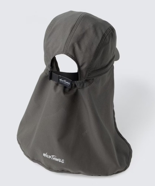 WILD THINGS（ワイルドシングス）の「WILD THINGS BREATHABLE SUNSHADE CAP（ワイルドシングス ブリーザブル サンシェイド キャップ）（キャップ・メンズ・ブルー系/グレー系/ダークネイビー・FREE）」の4枚目の写真