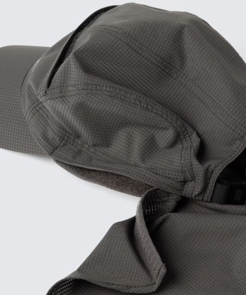 WILD THINGS（ワイルドシングス）の「WILD THINGS BREATHABLE SUNSHADE CAP（ワイルドシングス ブリーザブル サンシェイド キャップ）（キャップ・メンズ・ブルー系/グレー系/ダークネイビー・FREE）」の6枚目の写真