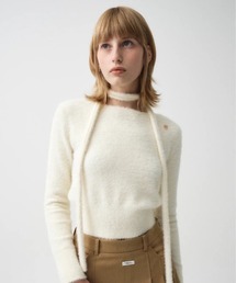 【新品】Marithe Francois Girbaud 長袖　ニット　セーター さらに100円引き◇MARITHE◇CLASSIC LOGO KNIT PULLOVER