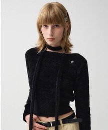 W MUFFLER SET- SWEATER