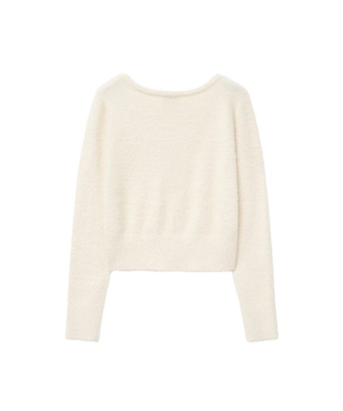 MARITHE + FRANCOIS GIRBAUD（マリテフランソワジルボー）の「W MUFFLER SET- SWEATER（ニット/セーター・レディース・アイボリー/ピンク/ブラック・フリー）」の7枚目の写真