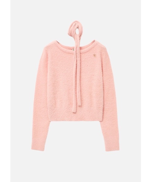 MARITHE + FRANCOIS GIRBAUD（マリテフランソワジルボー）の「W MUFFLER SET- SWEATER（ニット/セーター・レディース・アイボリー/ピンク/ブラック・フリー）」の12枚目の写真
