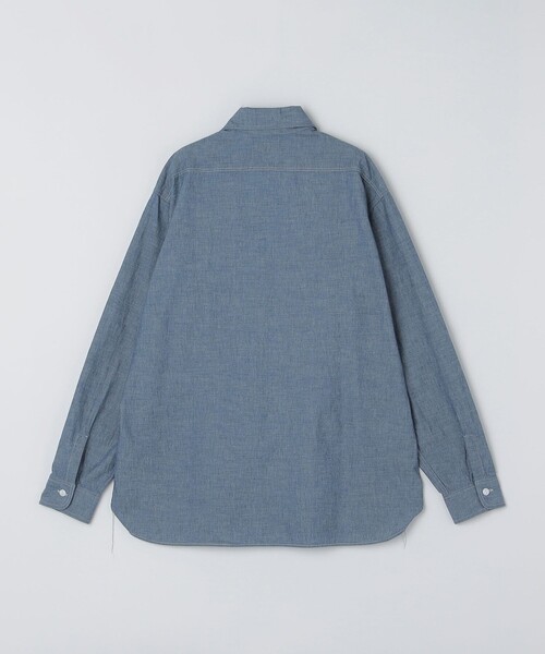 SHIPS(シップス)の「SHIPS: AUTHENTIC シャンブレー ワークシャツ(シャツ/ブラウス・メンズ・ライトブルー/ダークグレー・SMALL/MEDIUM/LARGE/X-LARGE)」の16枚目の写真