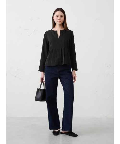 セール】BANANA REPUBLIC FACTORY STORE プリーツスイングトップ