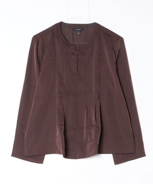 BANANA REPUBLIC FACTORY STORE(バナナリパブリック ファクトリーストア)の「BANANA REPUBLIC FACTORY STORE プリーツスイングトップ(シャツ/ブラウス・レディース・レッド系その他/ブラック/イエロー/ブラウン/ブラック系その他・L/XS/S/M)」の8枚目の写真