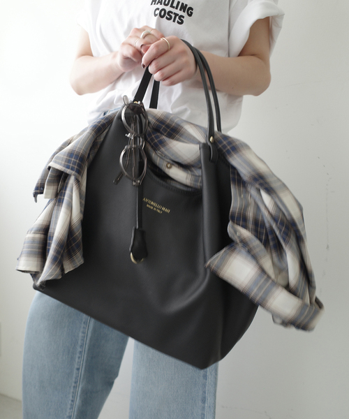 ANTONELLO MASI/アントネッロマージ SLOBE別注 レザートートバッグ