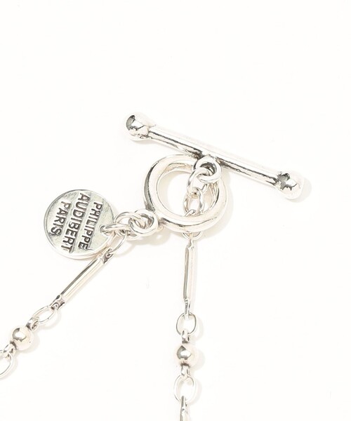 PHILIPPE AUDIBERT Garnet チェーンネックレス（ネックレス