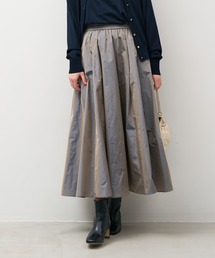 MICA&DEAL | シャンブレータフタタックギャザースカート(スカート)