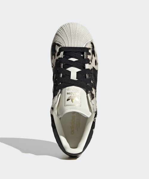 adidas(アディダス)の「スーパースター II シューズ / SUPERSTAR II / アディダスオリジナルス adidas Originals(スニーカー・レディース・ブラック×グリーン/ブラック×ホワイト・27.0cm/26.5cm/22.5cm/22.0cm/25.5cm/25.0cm/24.5cm/24.0cm/23.5cm/28.0cm/27.5cm/26.0cm/23.0cm)」の3枚目の写真