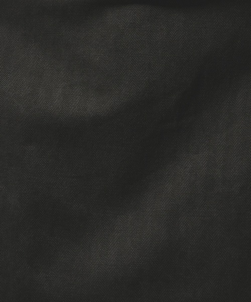 Adoon plain（アドーンプレーン）の「TUCK HERRINGBONE WIDE PANTS / タックヘリンボーンワイドパンツ（スラックス・メンズ・アイボリー/ブラック/チャコールグレー・SMALL/LARGE/MEDIUM）」の13枚目の写真