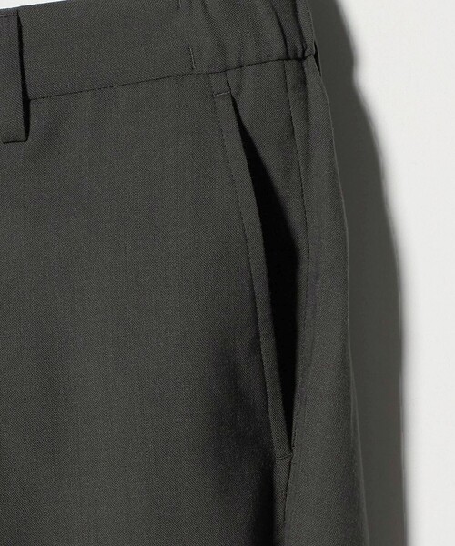 green label relaxing（グリーンレーベルリラクシング）の「TWタンブラー スタンダード NP イージーパンツ -ウォッシャブル・ストレッチ-（スラックス・メンズ・ブラック/ダークグリーン・M/S/XL/L）」の18枚目の写真