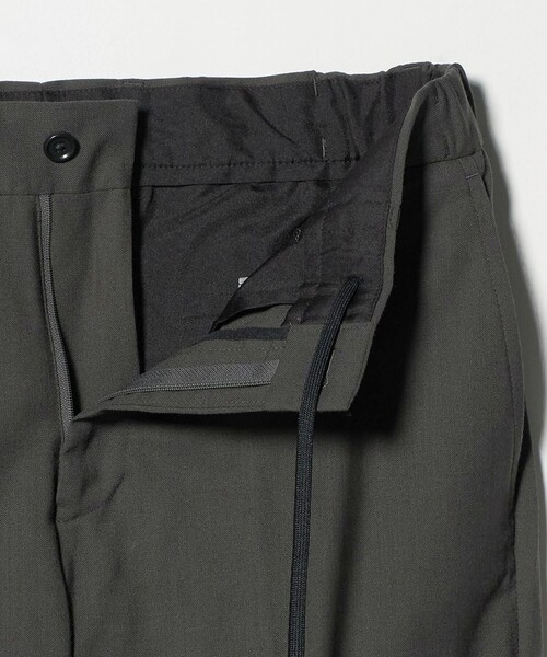 green label relaxing（グリーンレーベルリラクシング）の「TWタンブラー スタンダード NP イージーパンツ -ウォッシャブル・ストレッチ-（スラックス・メンズ・ブラック/ダークグリーン・M/S/XL/L）」の20枚目の写真