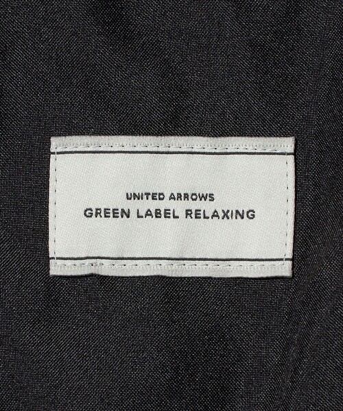 green label relaxing（グリーンレーベルリラクシング）の「TWタンブラー スタンダード NP イージーパンツ -ウォッシャブル・ストレッチ-（スラックス・メンズ・ブラック/ダークグリーン・M/S/XL/L）」の3枚目の写真