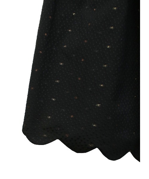 COEL（コエル）の「スカラップジャガードフレアスカート（スカート・レディース・ホワイト/ブラック・36/38）」の16枚目の写真