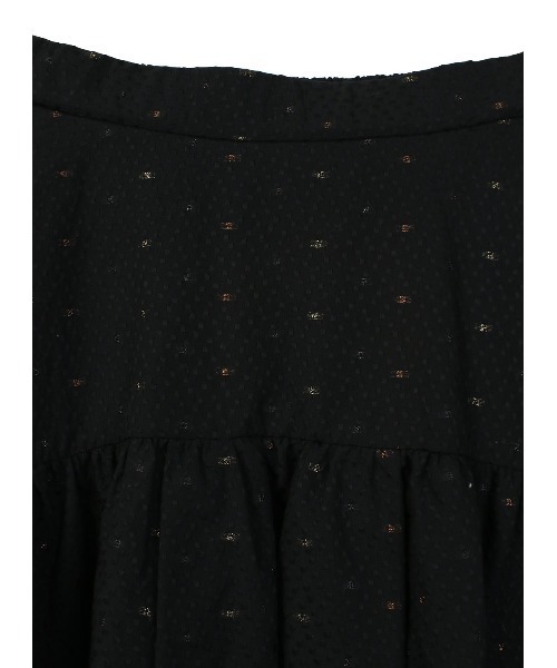 COEL（コエル）の「スカラップジャガードフレアスカート（スカート・レディース・ホワイト/ブラック・36/38）」の13枚目の写真