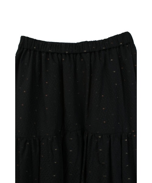 COEL（コエル）の「スカラップジャガードフレアスカート（スカート・レディース・ホワイト/ブラック・36/38）」の18枚目の写真