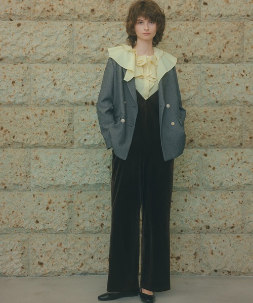 セール】ダブルブレストテーラードジャケット（テーラードジャケット