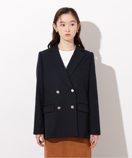 セール】ダブルブレストテーラードジャケット（テーラードジャケット