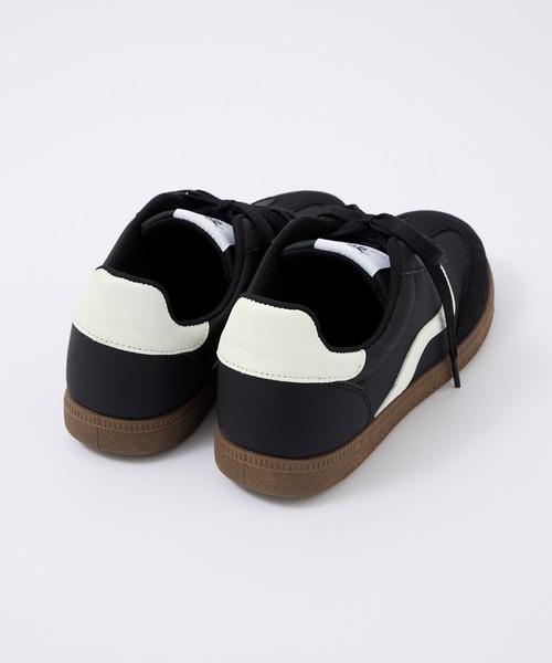 U.S. POLO ASSN.（ユーエスポロアッスン）の「U.S. POLO ASSN. /ユーエスポロアッスン 別注 ワンポイントロゴ レースアップ ローカットスニーカー（スニーカー・レディース・ホワイト/ブラック・27cm/26.5cm/26cm/25cm/24cm/23.5cm）」の12枚目の写真