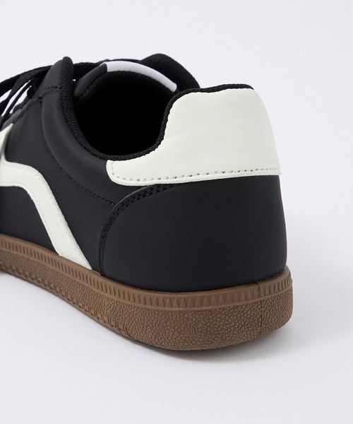 U.S. POLO ASSN.（ユーエスポロアッスン）の「U.S. POLO ASSN. /ユーエスポロアッスン 別注 ワンポイントロゴ レースアップ ローカットスニーカー（スニーカー・レディース・ホワイト/ブラック・27cm/26.5cm/26cm/25cm/24cm/23.5cm）」の18枚目の写真