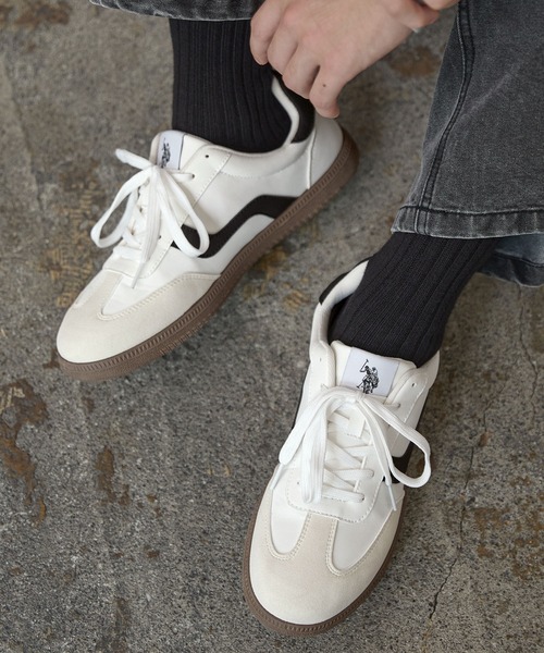 U.S. POLO ASSN. /ユーエスポロアッスン 別注 ワンポイントロゴ レース