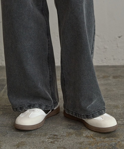 U.S. POLO ASSN.（ユーエスポロアッスン）の「U.S. POLO ASSN. /ユーエスポロアッスン 別注 ワンポイントロゴ レースアップ ローカットスニーカー（スニーカー・レディース・ホワイト/ブラック・27cm/26.5cm/26cm/25cm/24cm/23.5cm）」の21枚目の写真