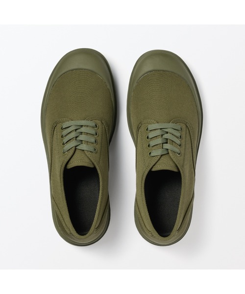 無印良品(ムジルシリョウヒン)の「婦人 柔らかい中敷を使用した 撥水タンクソールシューズ(スニーカー・レディース・カーキ系/ブラック・XS/S/M)」の13枚目の写真