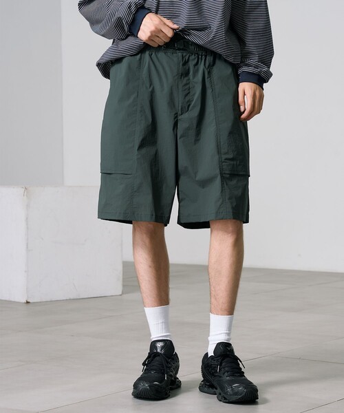 大きいサイズ 超極太00s良品◎ KNOCKOUT バギーショーツ 大きいサイズ