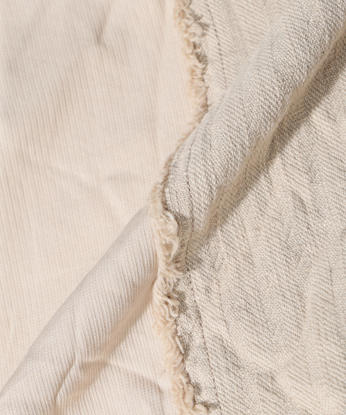 JOURNAL STANDARD J.S HOMESTEAD（ジャーナルスタンダードホームステッド）の「J.S.Homestead / バリアス クロス ジップ シャツ（シャツ/ブラウス・メンズ・ブラック/アイボリー・MEDIUM/LARGE）」の16枚目の写真