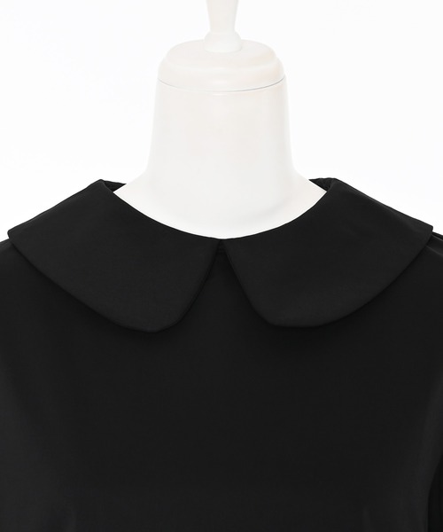 Narcissus（ナルシス）の「丸襟ブラウス/ペプラムブラウス《動画あり》（シャツ/ブラウス・レディース・ホワイト/ブラック・FREE）」の15枚目の写真