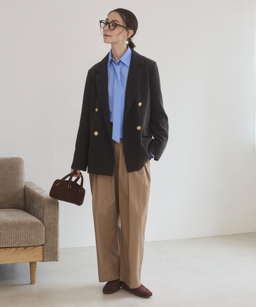 S/Mサイズ展開】ゴールドボタン テーラードジャケット / 金ボタン