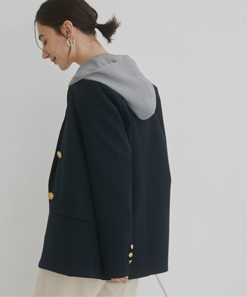S/Mサイズ展開】ゴールドボタン テーラードジャケット / 金ボタン