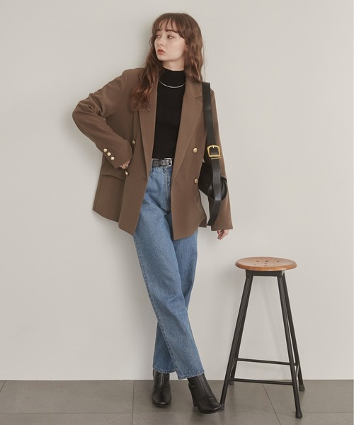 ANGIE（アンジー）の「【S/Mサイズ展開】ゴールドボタン