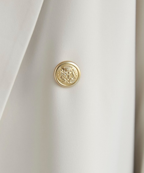 ANGIE（アンジー）の「【S/Mサイズ展開】ゴールドボタン テーラード