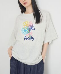 花刺繍BIGTEE