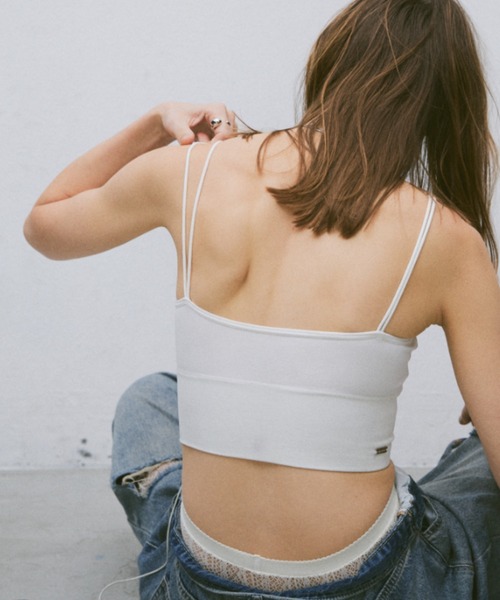 ダブルストラップカップ付きインナー（キャミソール）｜un/neu