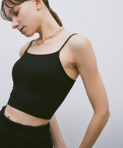 ダブルストラップカップ付きインナー（キャミソール）｜un/neu