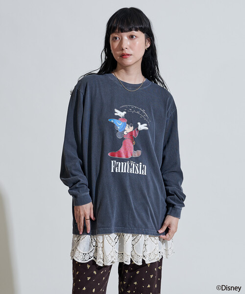 セール】【DISNEY FANTASIA】 ビッグ フロント プリントロンT