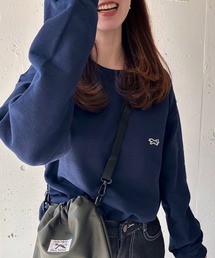 PENNEYS（ぺニーズ）の「何色あってもいい！ペアルックおそろコーデにも！春先に活躍の万能スウェット【Penneys THE FOX】FOX COLLECTION 別注kitsuneキツネワッペン刺繍スウェットトレーナー プルオーバースウェット（スウェット）」