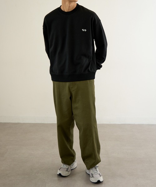 PENNEYS(ぺニーズ)の「何色あってもいい!ペアルックおそろコーデにも!冬に使える万能スウェット【Penneys THE FOX】FOX COLLECTION 別注kitsuneキツネワッペン刺繍スウェットトレーナー プルオーバースウェット(スウェット・レディース・ベージュ/ダークグレー/ネイビー/ブラック/グレイッシュベージュ/ワイン/グレー/オフホワイト・S/M/L/XL)」の20枚目の写真