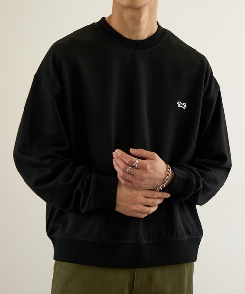 PENNEYS(ぺニーズ)の「何色あってもいい!ペアルックおそろコーデにも!冬に使える万能スウェット【Penneys THE FOX】FOX COLLECTION 別注kitsuneキツネワッペン刺繍スウェットトレーナー プルオーバースウェット(スウェット・レディース・ベージュ/ダークグレー/ネイビー/ブラック/グレイッシュベージュ/ワイン/グレー/オフホワイト・S/M/L/XL)」の17枚目の写真