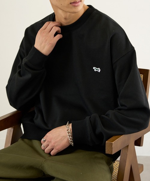 PENNEYS(ぺニーズ)の「何色あってもいい!ペアルックおそろコーデにも!冬に使える万能スウェット【Penneys THE FOX】FOX COLLECTION 別注kitsuneキツネワッペン刺繍スウェットトレーナー プルオーバースウェット(スウェット・レディース・ベージュ/ダークグレー/ネイビー/ブラック/グレイッシュベージュ/ワイン/グレー/オフホワイト・S/M/L/XL)」の19枚目の写真