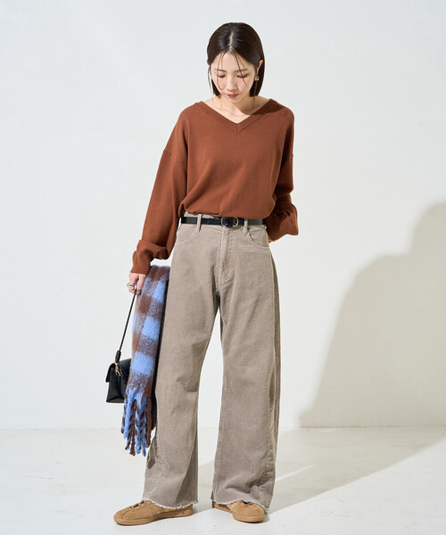 限定展開 コーデュロイ カーブ パンツ（その他パンツ）｜FREAK'S STORE