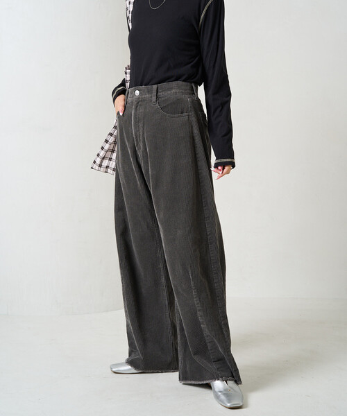 限定展開 コーデュロイ カーブ パンツ（その他パンツ）｜FREAK'S STORE