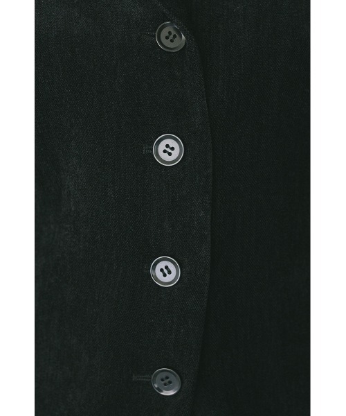 STYLEMIXER（スタイルミキサー）の「ショルダータックベロアベスト（ベスト・レディース・ブラウン/ブラック・FREE）」の13枚目の写真